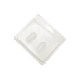 Custom Blister Insert Printed Card Clear Plastic Clamshell Packaging